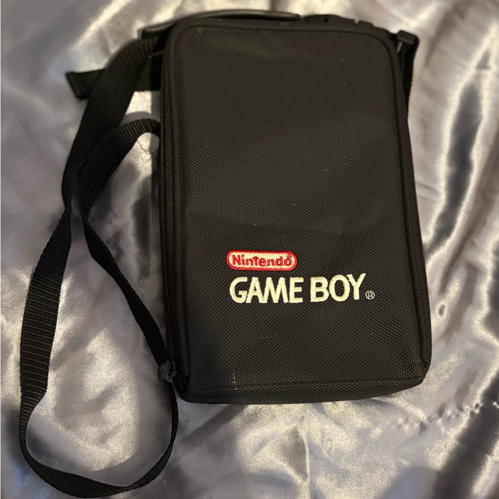 Nintendo Game Boy Black Messenger Bag
